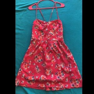 Pink floral American Eagle sundress